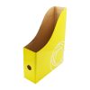 Iratpapucs 8cm, mikrohullámú karton Bluering®, sárga 10 db/csomag