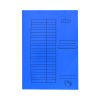 Iratgyűjtő, pólyás dosszié A4, 230g. karton, Bluering®, kék 25 db/csomag