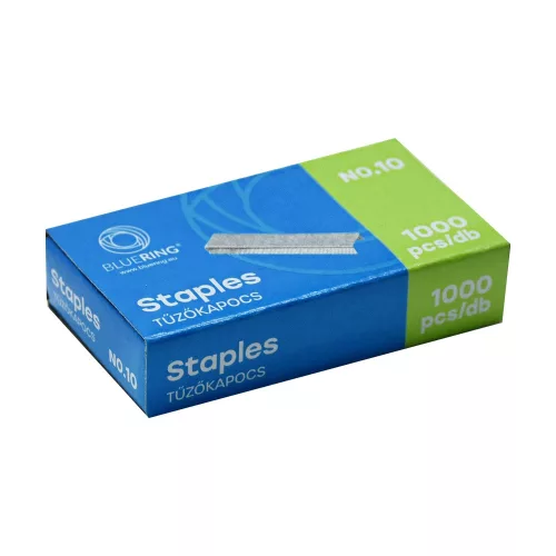 Tűzőkapocs NO.10 1000 db/doboz, Bluering®
