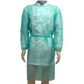   Látogató köpeny Guarder kötős gumis mandzsettával 25g zöld XL