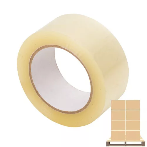 Transzparens csomagolószalag, ragasztószalag - 48 mm széles - 60 m hosszú - 36 db/karton - RAKLAPOS
