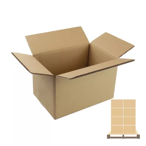Kartondoboz, 5 rétegű, 600X400X460mm