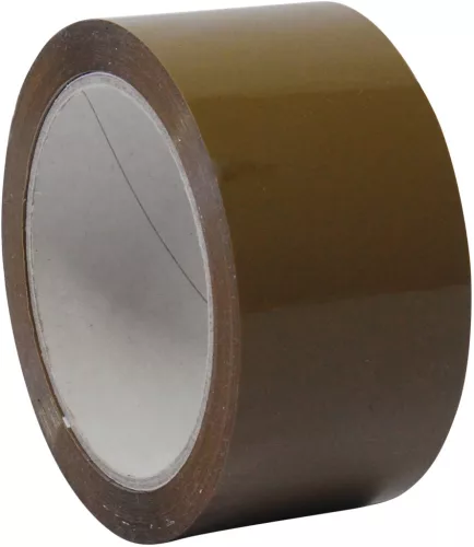Barna színű csomagolószalag, ragasztószalag - 48 mm széles - 60 yard hosszú - 36 db/karton