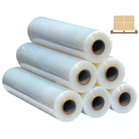   Sztreccsfólia, 1kg, 0,5m széles - 6 tekercs/karton - FÉL RAKLAPOS