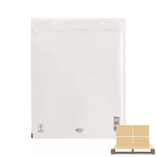 Légpárnás boríték, Légpárnás tasak 18/H - FÉL RAKLAPOS  szilikon külső méret 290x370mm, belső méret 270x360mm