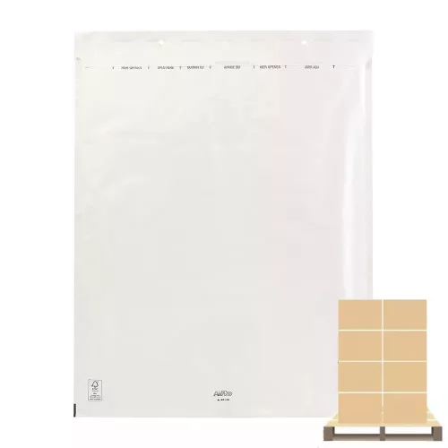 Légpárnás boríték, Légpárnás tasak 20/K - RAKLAPOS szilikon külső méret 370x480mm, belső méret 350x470mm