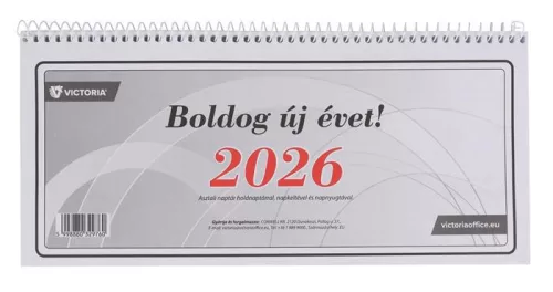 Naptár, asztali, 24TA, VICTORIA OFFICE (2026 évi) - KARTON