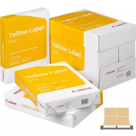   Másolópapír A4, 80g, Canon Yellow Label 500 ív/csomag - Fél raklapos