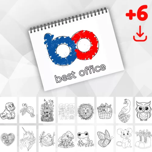 BestOffice Kifestő lányos letölthető