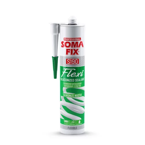 SomaFix rugalmas szilikonizált tömítő - FLEXI, 310ml