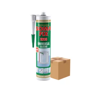 SomaFix univerzális szilikon színtelen, 280ml - KARTON