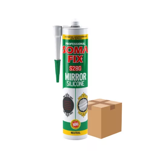 SomaFix tükörragasztó színtelen, 280ml - KARTON