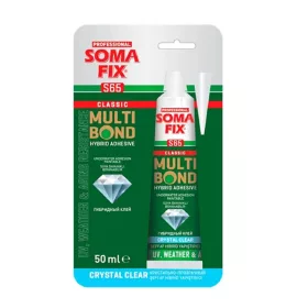   SomaFix Professional mini hibrid ragasztó, KRISTÁLYTISZTA, 50ml