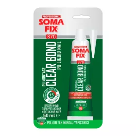 SomaFix Professional mini PU ragasztó, CLEAR BOND, 50ml
