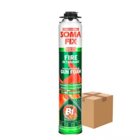 SomaFix B1 tűzgátló pisztolyos purhab, 750ml - KARTON