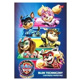 Rajzpapír tömb A4, 10 fehér lap, Bambino