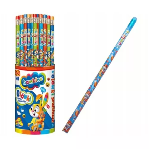 Grafitceruzák radírral, BAMBINO