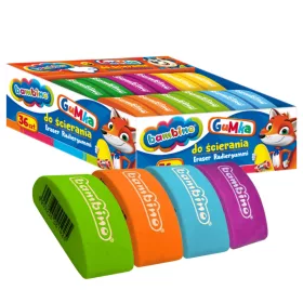 Radírgumi színes, BAMBINO