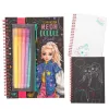 TOPModel Neon Doodle Könyv Neon toll készlettel